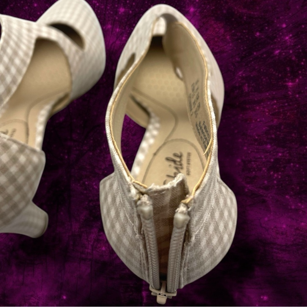 Lifestride Women's Giovanna 2 Heels Checked Size 8.5 - Picture 12 of 12